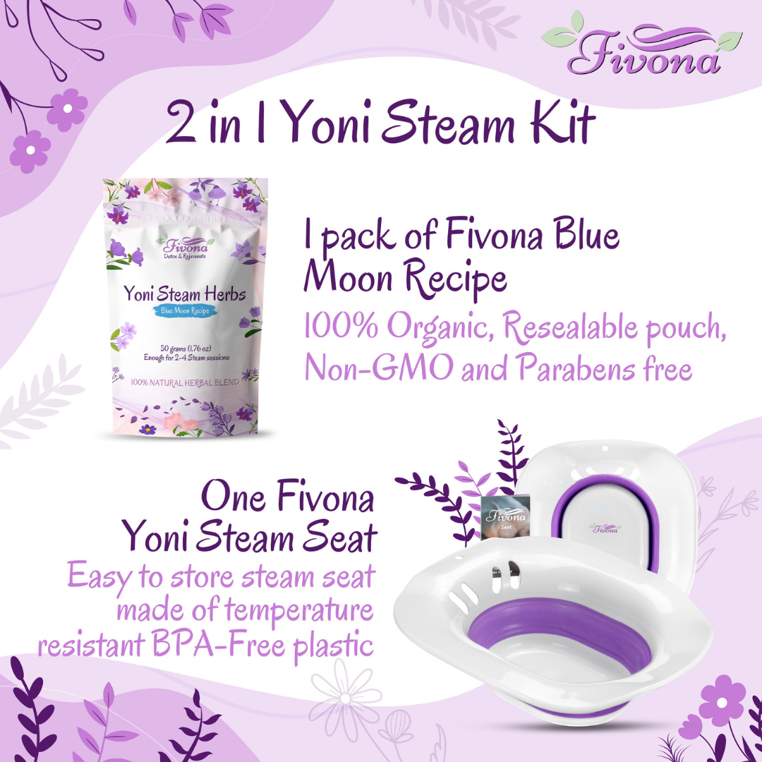 2 in 1 Yoni Steaming Kit
