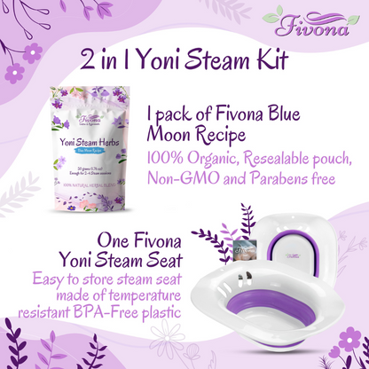 2 in 1 Yoni Steaming Kit