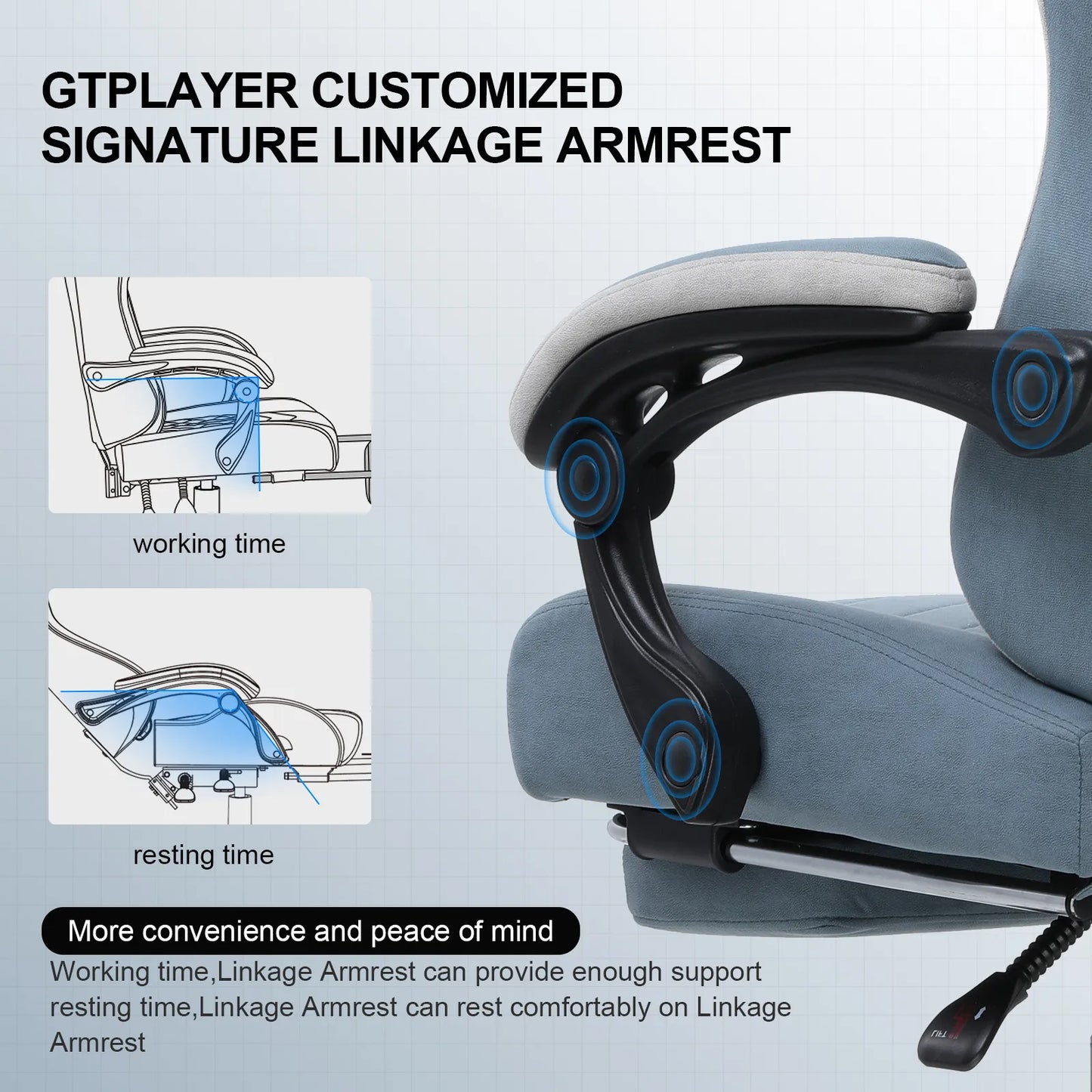 Footrest Series LR002 A