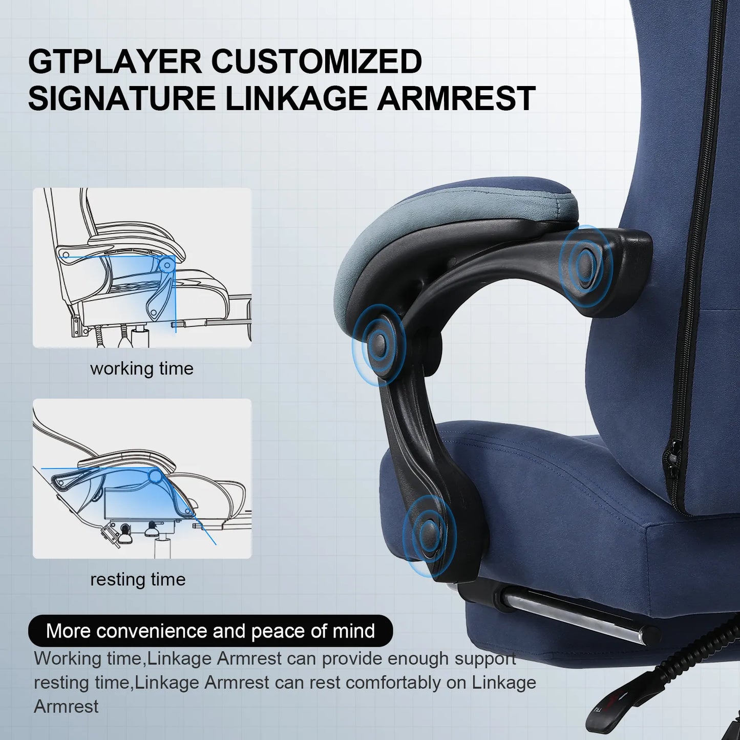 Footrest Series LR002 A