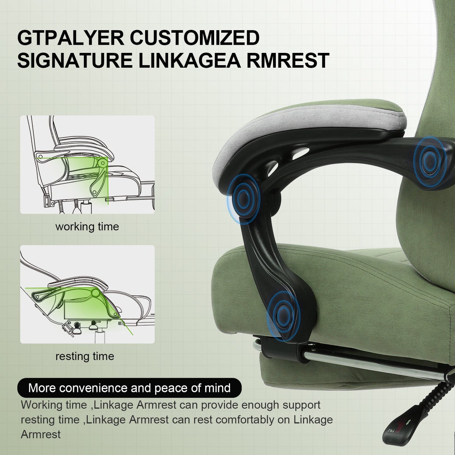 Footrest Series LR002 A