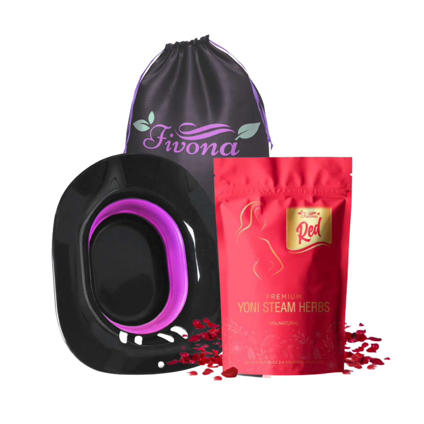 3 in 1 Yoni Steaming Kit | Premium Red Edition