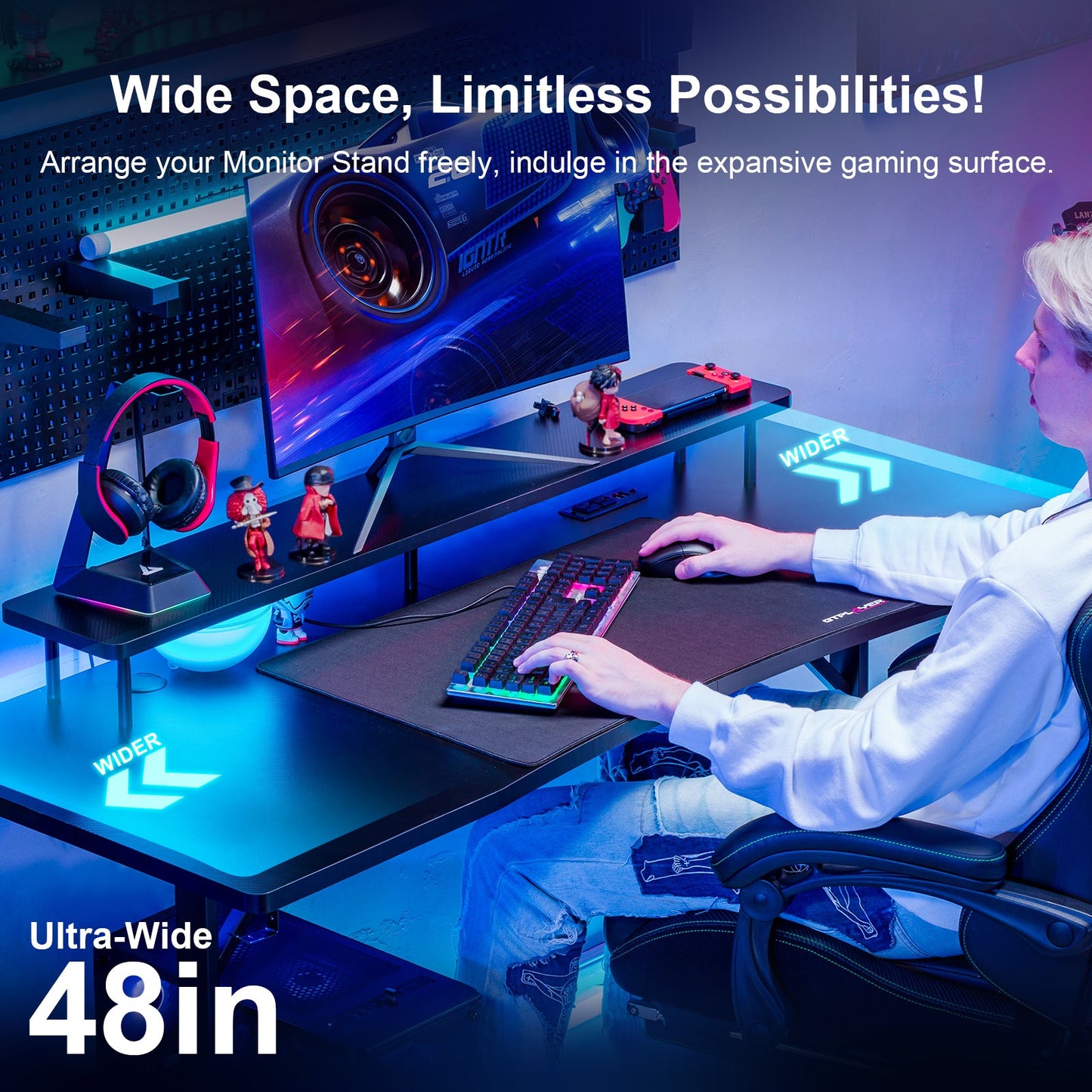 T -Shaped Series Gaming Desk GTP210