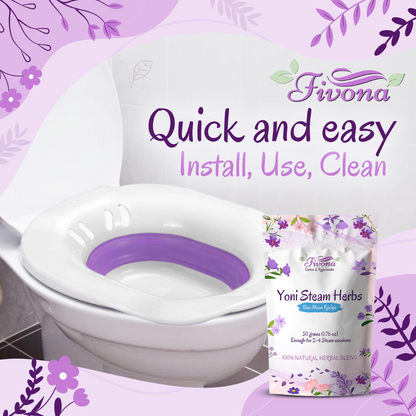 2 in 1 Yoni Steaming Kit
