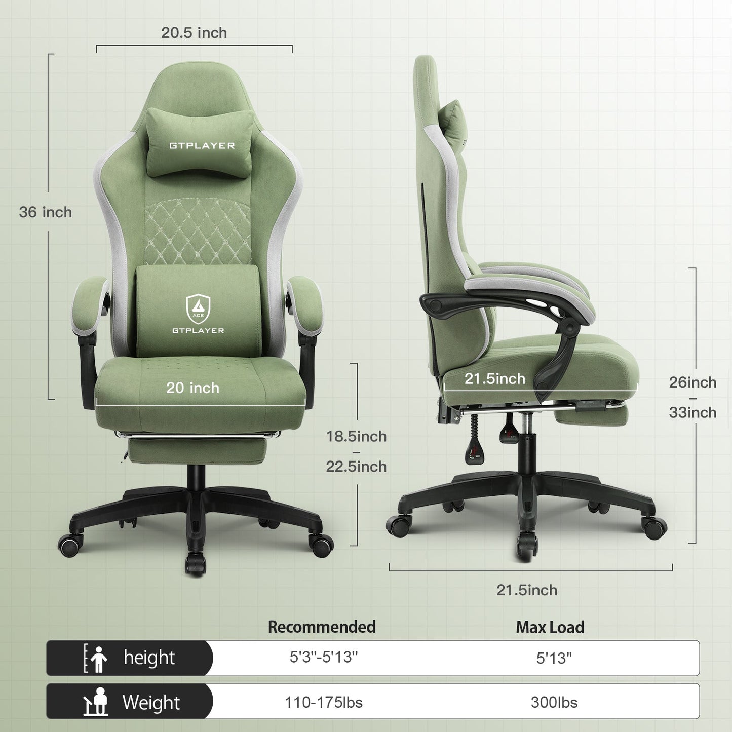 Footrest Series LR002 A