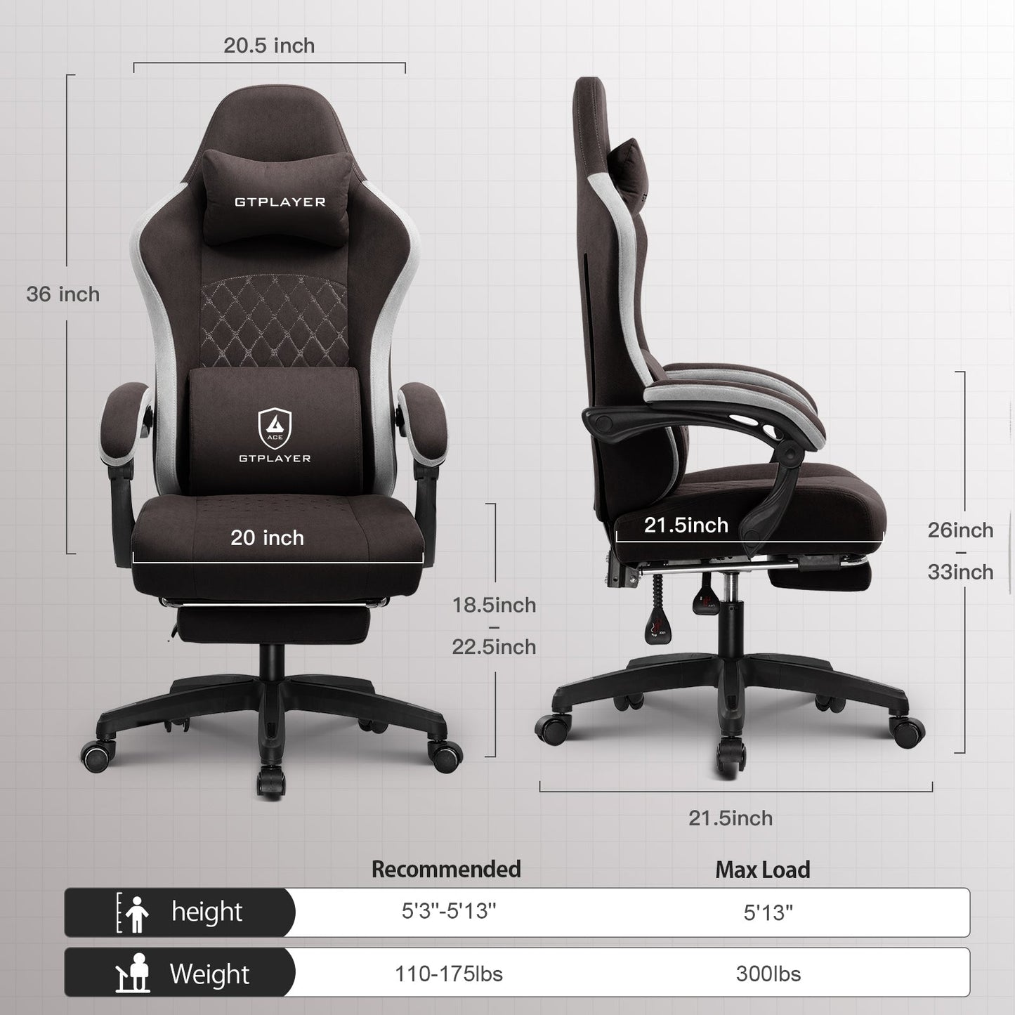 Footrest Series LR002 A