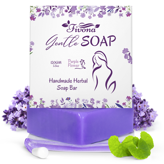 Gentle Yoni Soap | Purple Flower | 5.3oz