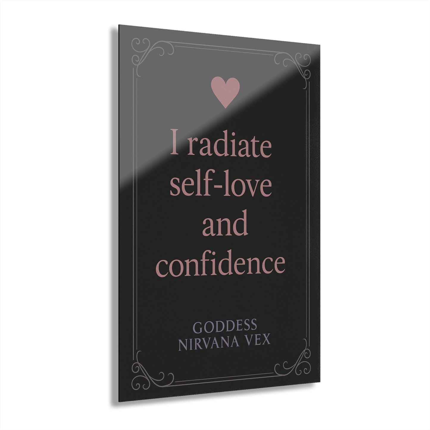 Self-Love Acrylic Wall Print