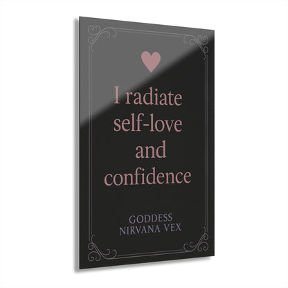Self-Love Acrylic Wall Print