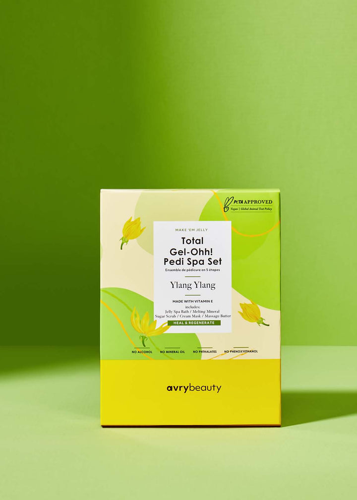 *Total Gel-Ohh! Pedi Spa 5 Step Set - Ylang Ylang (CASE 50)