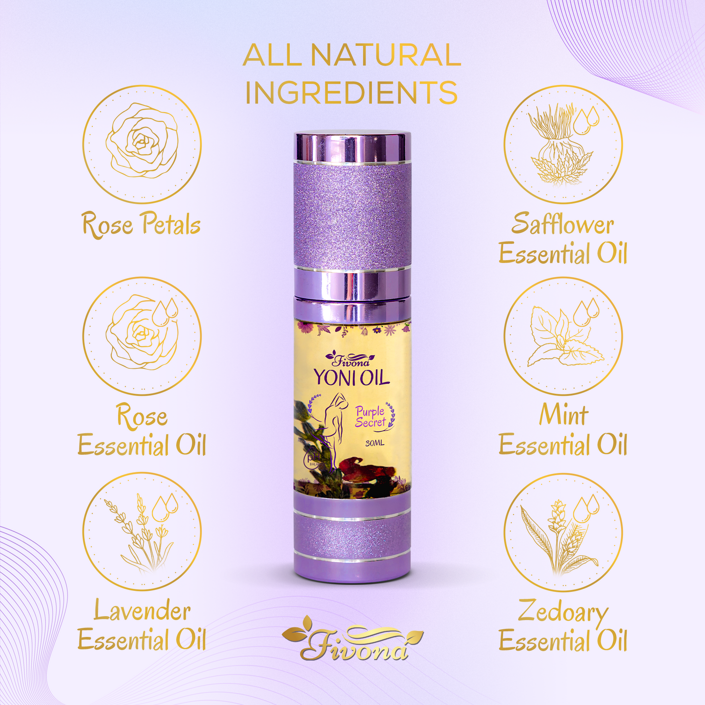 Yoni Oil | Purple Secret | 30ml