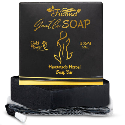 Gentle Yoni Soap | Gold Flower | 5.3oz