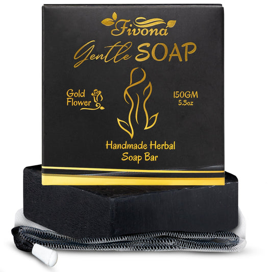 Gentle Yoni Soap | Gold Flower | 5.3oz