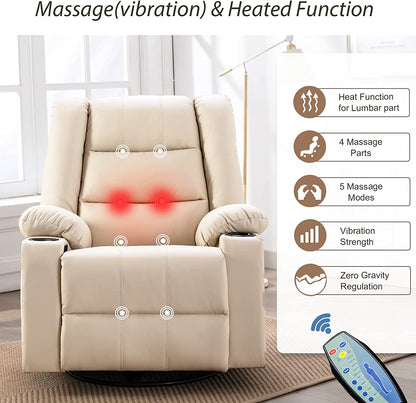 Massage Recliner Chair with Speaker H7237MP