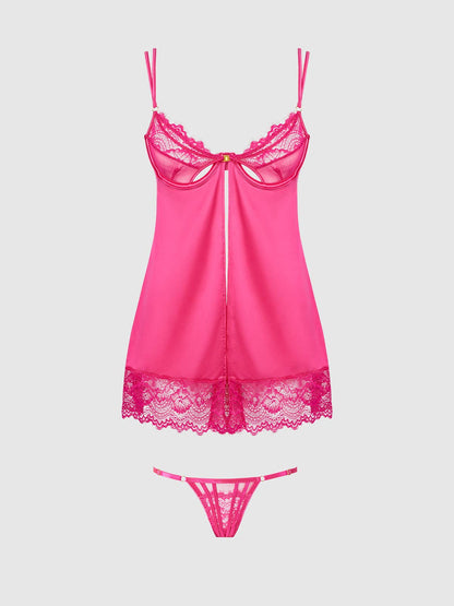 ISSABELLA BABYDOLL & G-STRING VALENTINE SET