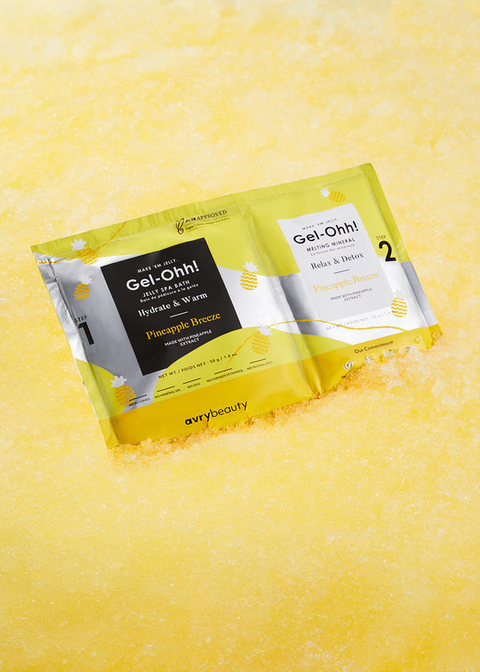 Gel-Ohh! Jelly Spa Bath - Pineapple Breeze (CASE 30PC)