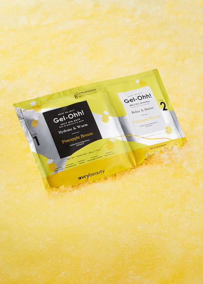 Gel-Ohh! Jelly Spa Bath - Pineapple Breeze (CASE 30PC)