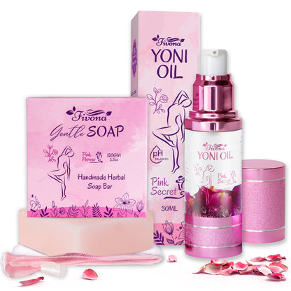 2 in 1 Set | Yoni Oil & Soap Bar