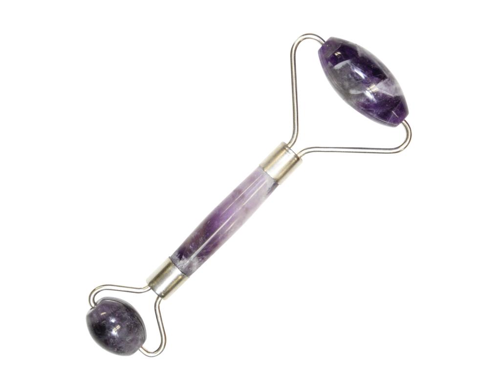 Amethyst Facial Roller Double Sided