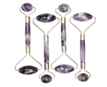 Amethyst Facial Roller Double Sided