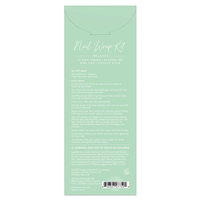 Au Pears Nail Wrap Kit | Nail Care Arts Tools Accessories | On-the-go Travel Kit