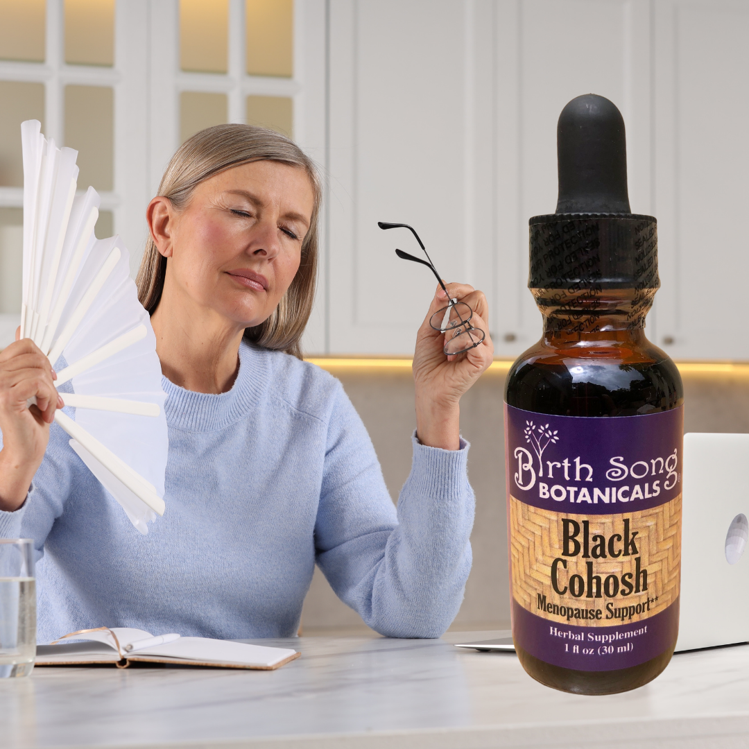 Black Cohosh Root Tincture for Hot Flash, Sleep and Menopause Support*