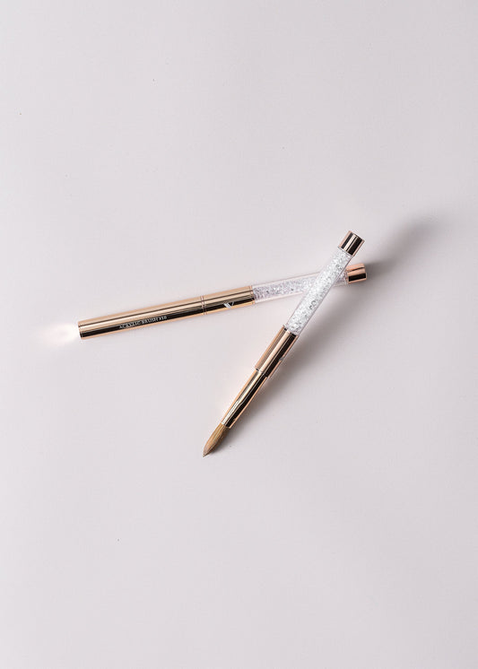 PURE KOLINSKY BRUSH #12 - ROSE GOLD EDITION