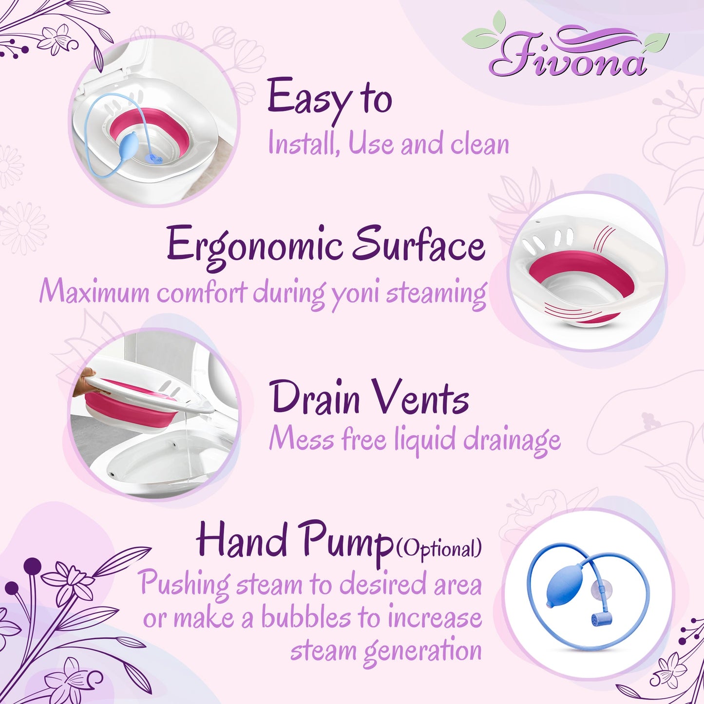 3 in 1 Yoni Steaming Kit