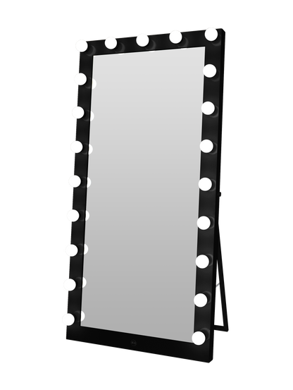 21 Bulb Standing Vanity Mirrors