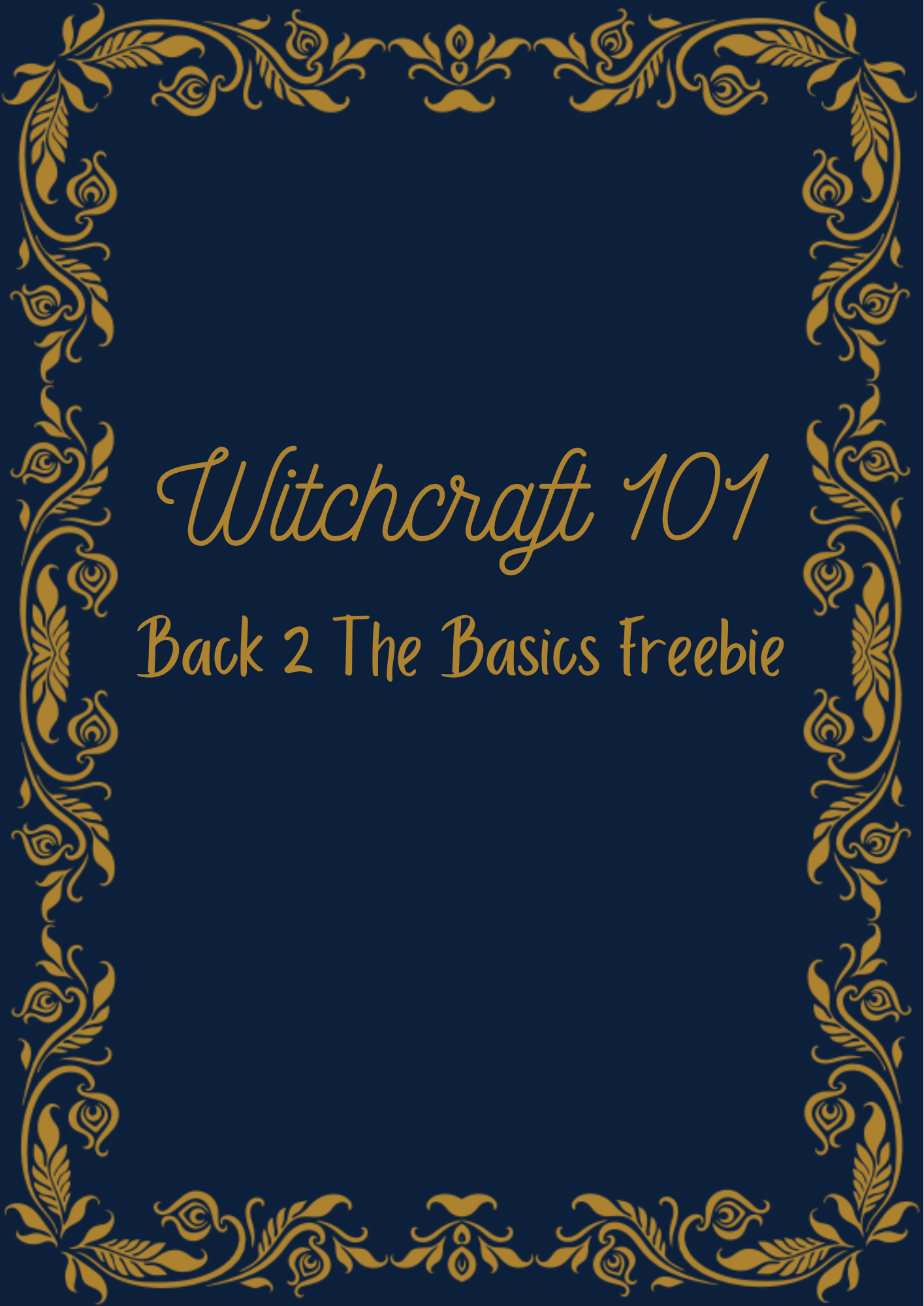 Witchcraft 101 - Back 2 The Basics