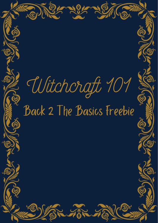 Witchcraft 101 - Back 2 The Basics