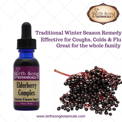 Elderberry Complex Tincture Potent Herbal Immune Support Supplement to Maintain Health and Well-Being* 1 oz.