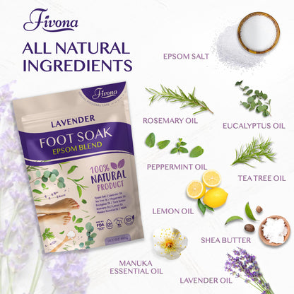Foot Soak Blend with Lavender 14.1oz