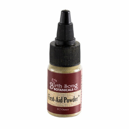 Organic Herbal First Aid Powder, with Myrrh, Neem, and Yarrow