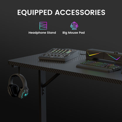 T-Shaped Series RGB Gaming Desk GTP200
