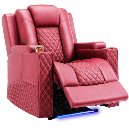 Massage Recliner with LED Lighting H7137