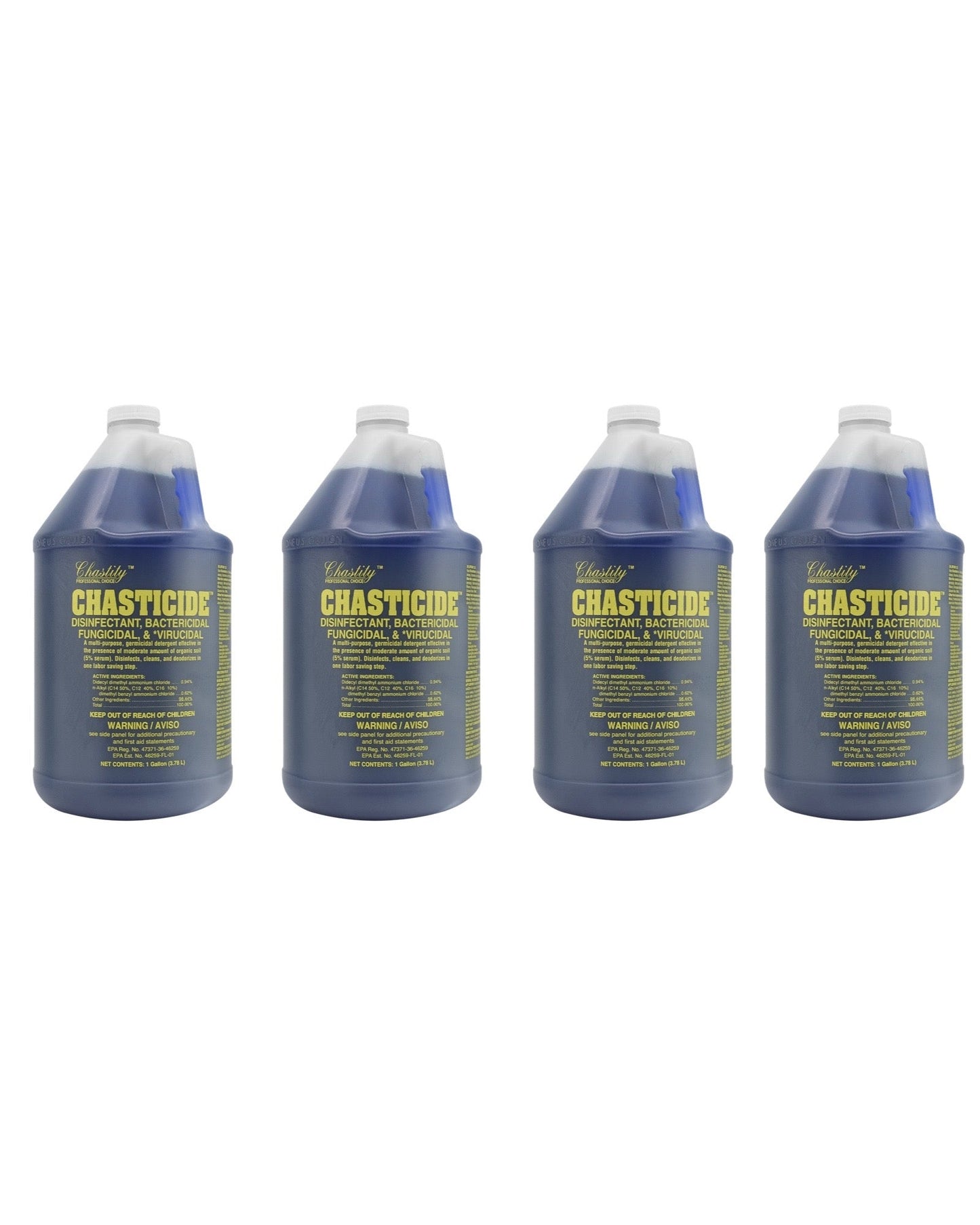 *Case Chasticide Disinfectant - 4x128oz (Barbicide)