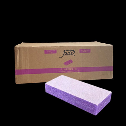 *Mini JADE Disposable Nail Slim Buffer - Purple Bundle