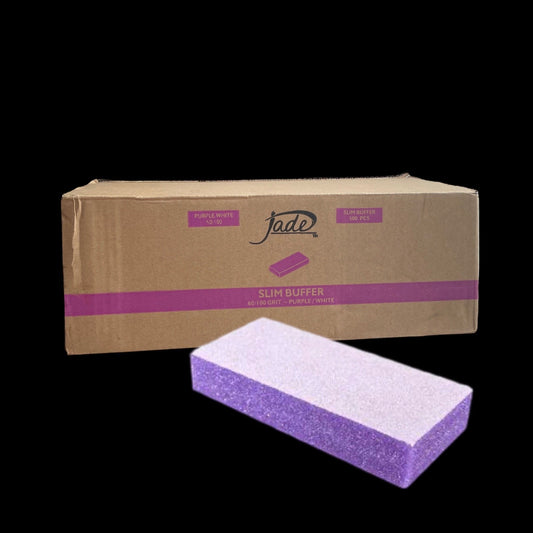 *Mini JADE Disposable Nail Slim Buffer - Purple Bundle