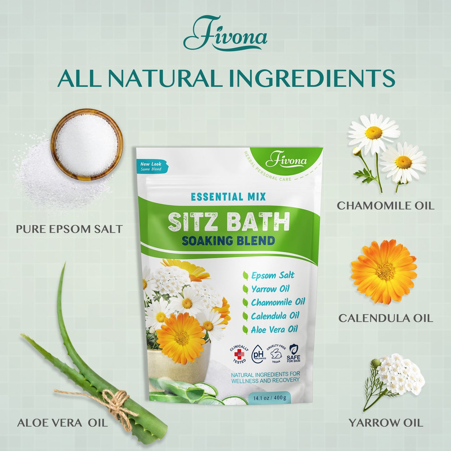 2 in 1 Sitz Bath Soaking Kit