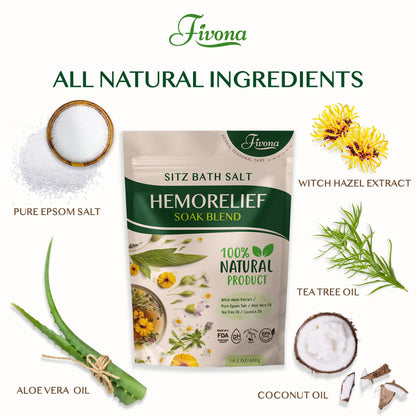2 in 1 Hemorelief Sitz Bath Soak Kit