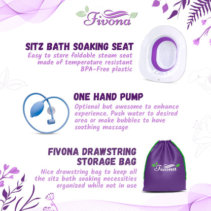 3 in 1 Sitz Bath Soaking Kit