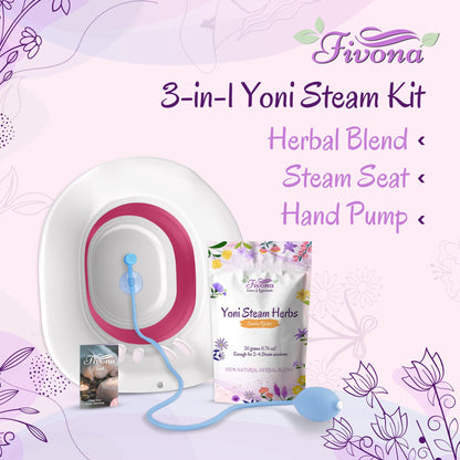 3 in 1 Yoni Steaming Kit