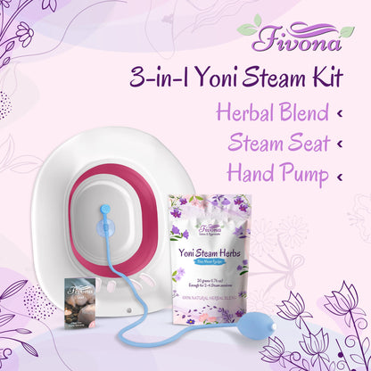 3 in 1 Yoni Steaming Kit