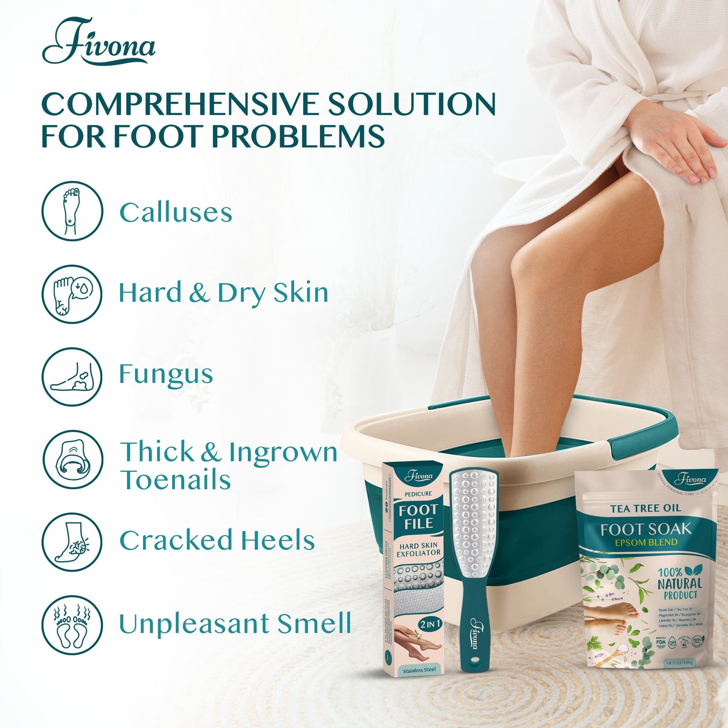 Foot Care Kit 3 in 1