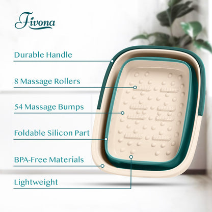 Collapsible Foot Soak Basin