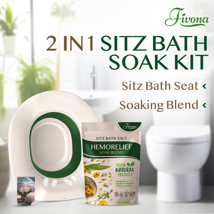 2 in 1 Hemorelief Sitz Bath Soak Kit