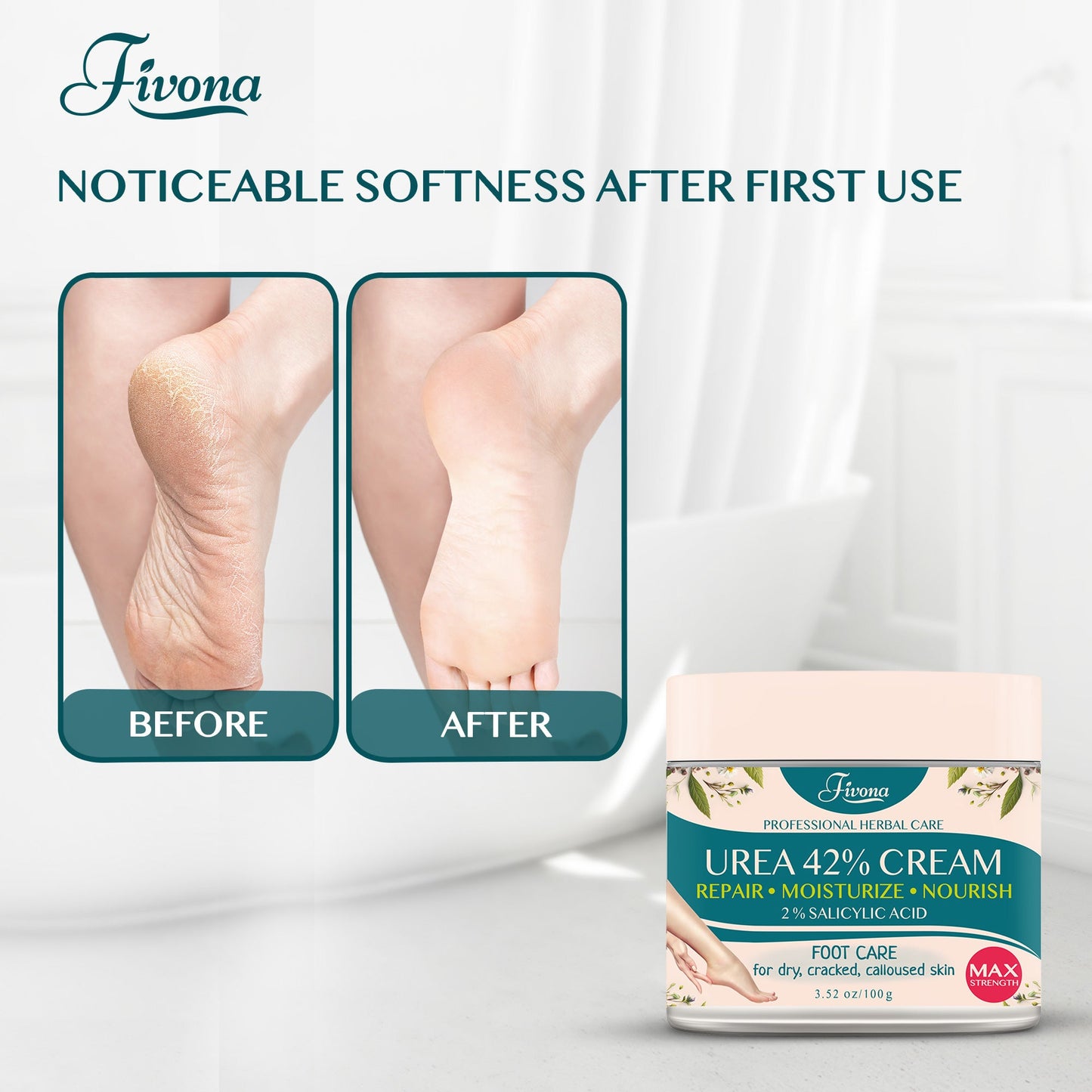 42% Urea Cream with Tea Tree