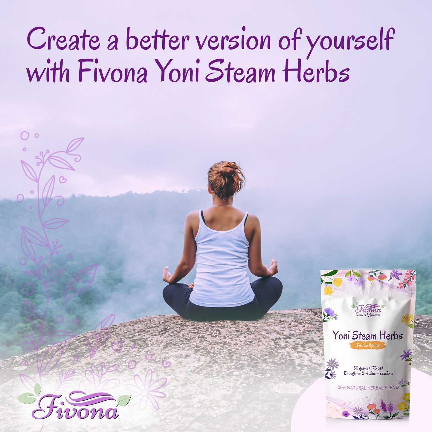 Yoni Steam Herbs | Sunrise | 1.76oz