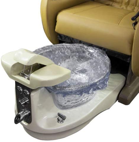 *Disposable Spa Bag Liner for Pedicure (Clear) - 400 Case